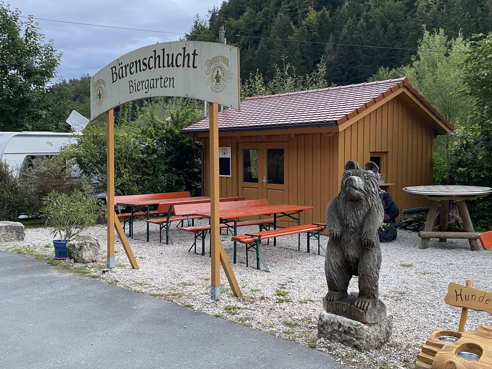 Riding from Prague to Pottenstein in Germany