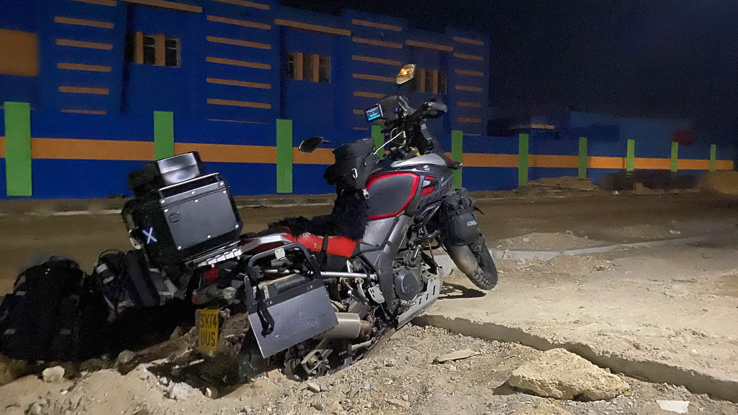 The Sahara – Dakhla, a buried bike and then south to Mauritania…